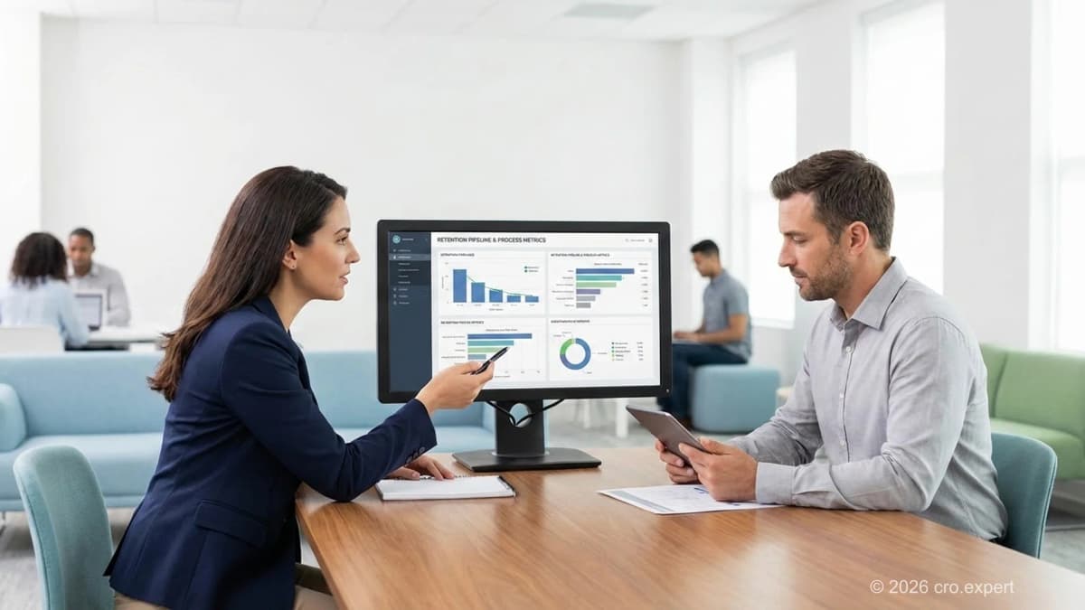 SaaS retention strategies operating model showing leadership and RevOps alignment