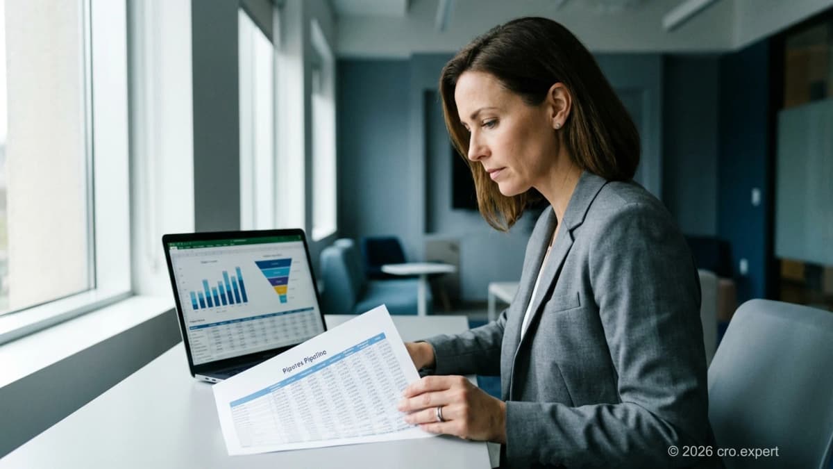 B2B revenue forecasting accuracy framework without full RevOps stack