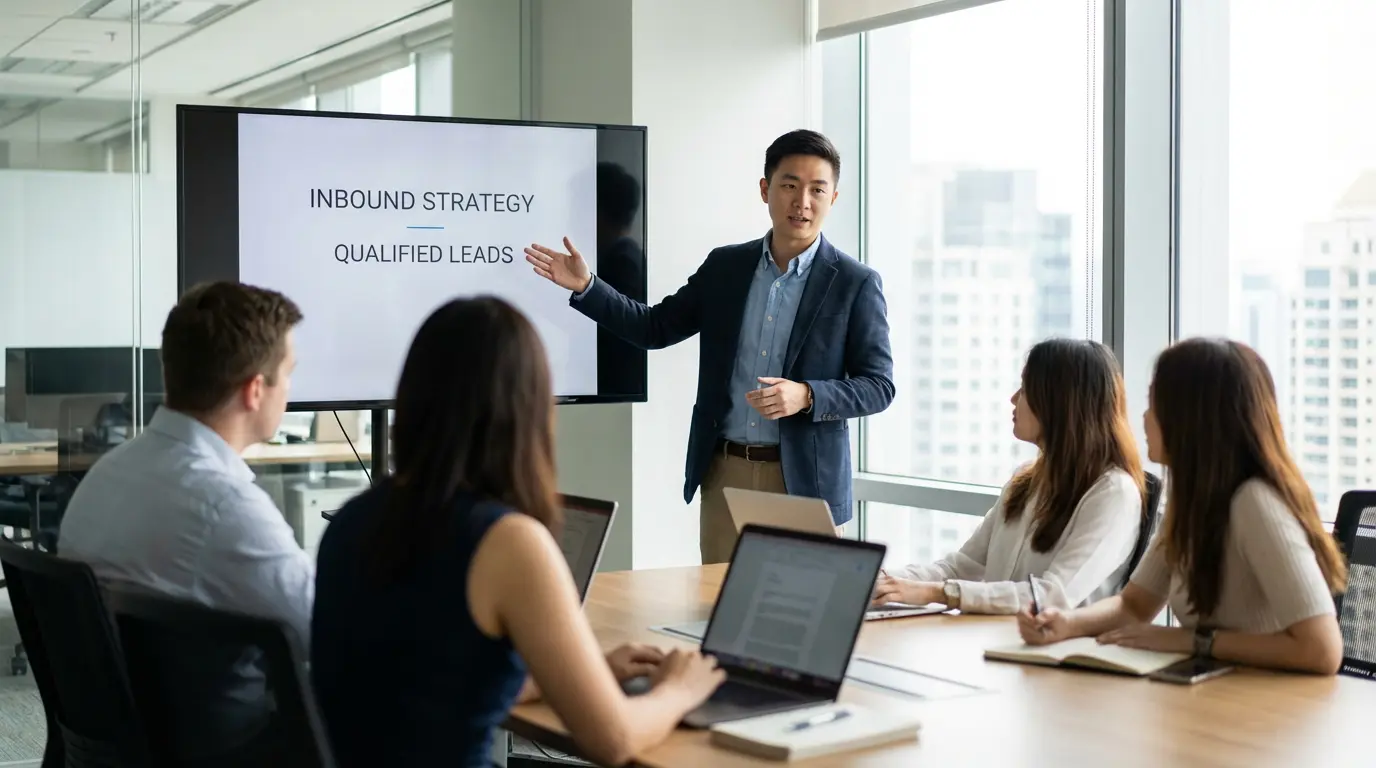 Enterprise lead generation through inbound marketing strategies