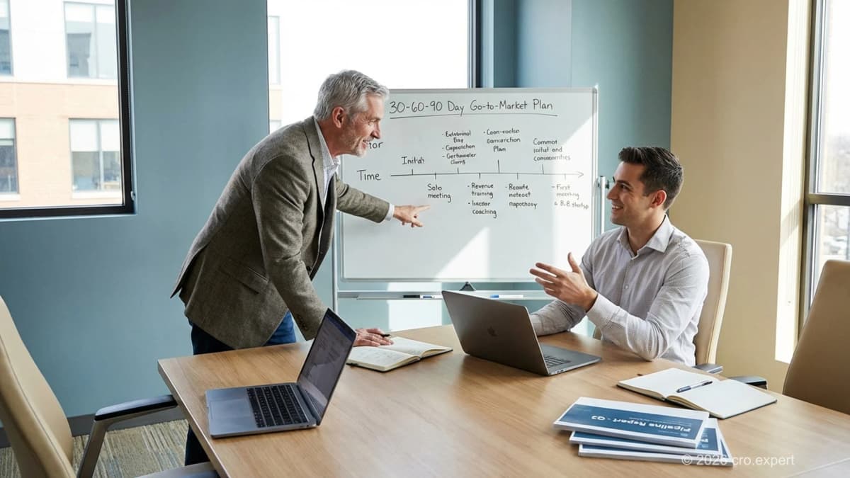 Fractional CRO 30-60-90 day plan for B2B revenue transformation