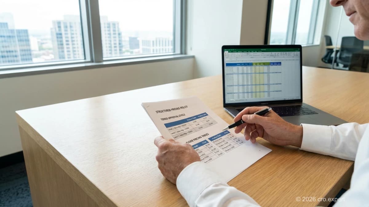 Pricing guardrails framework for enterprise B2B negotiations